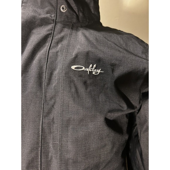 Oakley Ski Jacket Womens Sz small Black Baggy Fit 3 In 1 Fleece Lined Snowboard - Picture 6 of 16